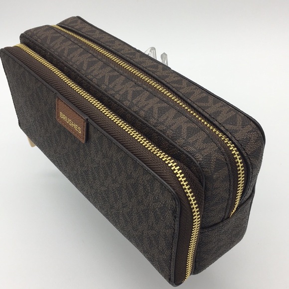 Michael Kors Jet Set Travel LG DBL ZIP TRV POUCH - Picture 6 of 10